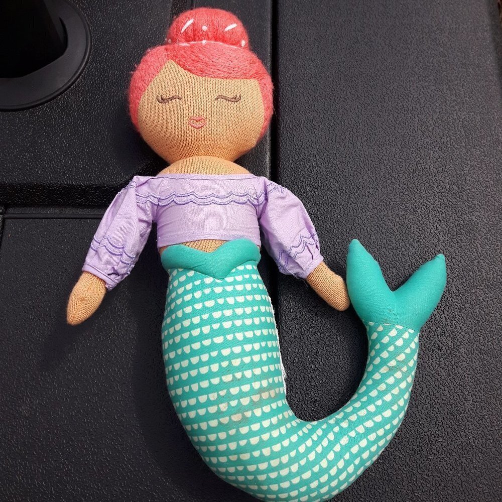 Mermaid plush Lovely hand made PILLOWFORT